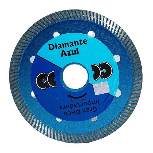 Disco Diamantado para Porcelanato Diamante Azul